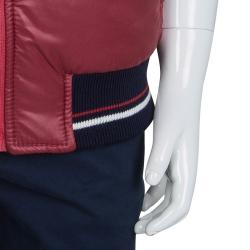 GF Ferré Red Quilted Vest 7/8 Yrs