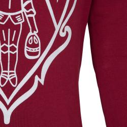 Gucci Red Graphic Print Long Sleeve Knit Top 4 Yrs
