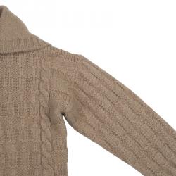 مملوكة مسبقًا Gucci Beige Hooded Sweater 4 Yrs