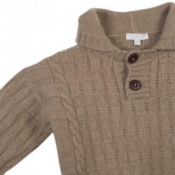 مملوكة مسبقًا Gucci Beige Hooded Sweater 4 Yrs