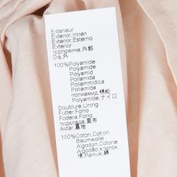 Pre Owned Jean Paul Gaultier Junior Light Pink Glitter Mesh Layered Skirt 6 Yrs