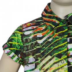 Pre Owned Kenzo Kids Multicolor Printed Play Suit 8 Yrs