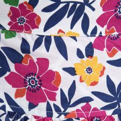 Pre Owned Kenzo Kids Multicolor Floral Printed Cotton Skirt 12 Yrs