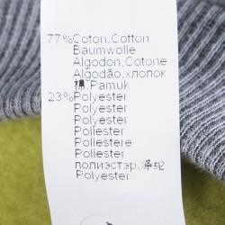 Pre Owned Kenzo Kids Grey Embroidered Tiger Motif Sweatshirt 6 Yrs