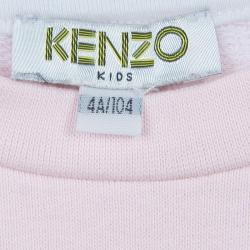 مملوكة مسبقًا سويتشيرت كينزو كيدز وردي مطرز 4 سنوات