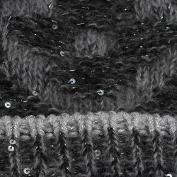 Louis Vuitton Grey Monogram Glitter Beanie