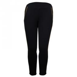 Little Marc Jacobs Black and Gold Piping Detail Sweat Pants 5 Yrs