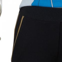 Little Marc Jacobs Black and Gold Piping Detail Sweat Pants 5 Yrs