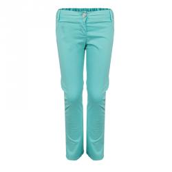 Pre Owned Little Marc Jacobs Turquoise Blue Skinny Jeans 6 Yrs