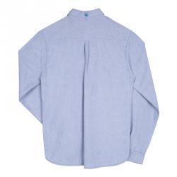 Little Marc Jacobs Blue Cotton Chambray Long Sleeve Button Front Shirt 12+ Yrs