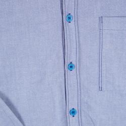 Little Marc Jacobs Blue Cotton Chambray Long Sleeve Button Front Shirt 12+ Yrs