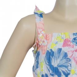 Pre Owned فستان مارك جاكوبس ليتل مطرز طبع مورد متعدد الألوان 6 سنوات