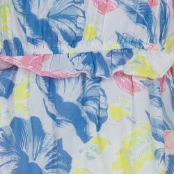 Pre Owned فستان مارك جاكوبس ليتل مطرز طبع مورد متعدد الألوان 6 سنوات