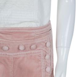 Little Marc Jacobs Pink Corduroy Sailor Pants 10 Yrs