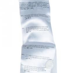 Pre Owned Moncler White Polo Knit Dress 2 Yrs