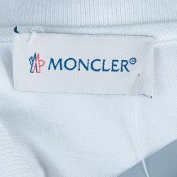 Pre Owned Moncler White Polo Knit Dress 4 Yrs