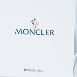 Pre Owned Moncler White Polo Knit Dress 4 Yrs