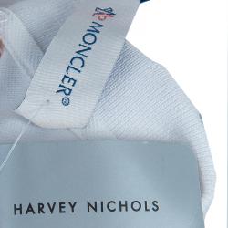 Pre Owned Moncler White Polo Knit Dress 4 Yrs