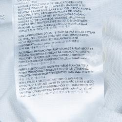 Pre Owned Moncler White Polo Knit Dress 4 Yrs