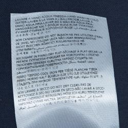 Moncler Navy Blue Sleeveless Polo T-Shirt 14 Yrs