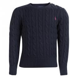 Pre Owned بلوفر بولو باى رالف لوران تريكو أزرق كحلي 5 سنوات 