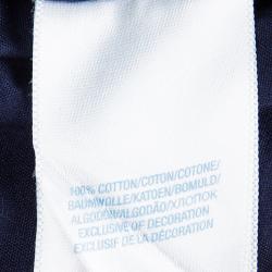 مملوكة مسبقًا Ralph Lauren Navy Blue Cotton Long Sleeve Button Down Shirt 6 Months