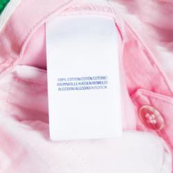 Pre Owned Ralph Lauren Pink Belted Cotton Shorts 10 Yrs