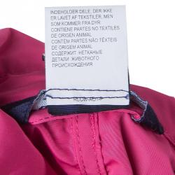 Pre Owned معطف رالف لورين بابل وردي بحزام 2 سنة