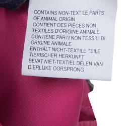 Pre Owned معطف رالف لورين بابل وردي بحزام 2 سنة