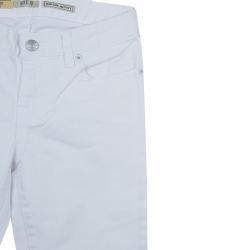 مملوكة مسبقًا بنطلون جينز سكيني رالف لورين باوري أبيض 10 سنوات