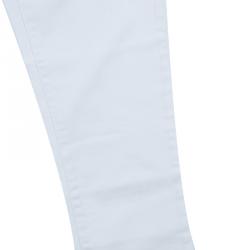 Pre Owned بنطلون جينز سكيني رالف لورين باوري دينيم أبيض 12 سنة