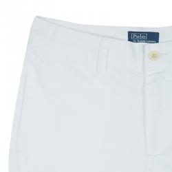 Pre Owned Polo By Ralph Lauren White Cotton Trousers 12 Yrs