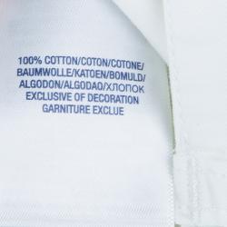 Pre Owned Polo By Ralph Lauren White Cotton Trousers 12 Yrs