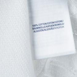 مملوكة مسبقًا كارديغان قصير رالف لورين أبيض بحواف مكشكشة 6 سنوات