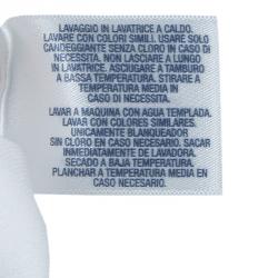 Pre Owned Ralph Lauren White Peter Pan Collar Long Sleeve Buttondown Cotton Shirt 6 Yrs