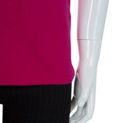 Pre Owned Ralph Lauren Pink Sleeveless Polo T-Shirt 7 Yrs