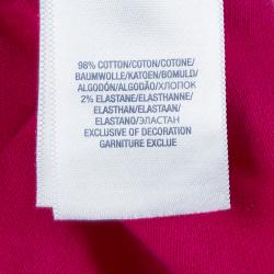 Pre Owned Ralph Lauren Pink Sleeveless Polo T-Shirt 7 Yrs