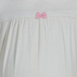 Pre Owned سالوبيت أطفال رالف لورين قطيفة بيضاء 6 أشهر