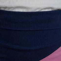 Ralph Lauren Diagonal Colorblock Jersey Ruffle Bottom Skirt 5 Yrs