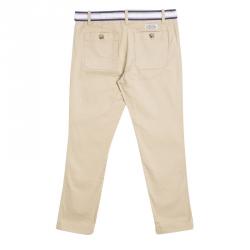 Pre Owned بنطلون رالف لورين مكسم حزام كاكي 10 سنوات