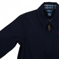 Pre Owned جاكيت بولو باي رالف لورين قطن أزرق كحلي 7 سنوات