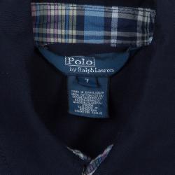 Pre Owned جاكيت بولو باي رالف لورين قطن أزرق كحلي 7 سنوات