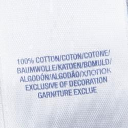 Pre Owned تي شيرت بولو باي رالف لورين رقبة مستديرة مطبوع رصاصي 8 سنوات