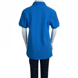 Pre Owned تي شيرت بولو باي رالف لورين أزرق 10 - 12 سنوات