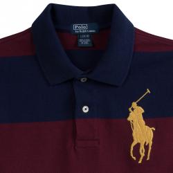 Pre Owned Polo by Ralph Lauren Striped Polo T-Shirt 14-16 Yrs