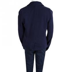 Pre Owned جاكيت بليزر رالف لورين قطن أزرق كحلي بياقة 8-10 سنوا ت