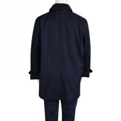 Pre Owned Polo By Ralph Lauren  Navy Blue Corduroy Trim Jacket 6 Yrs