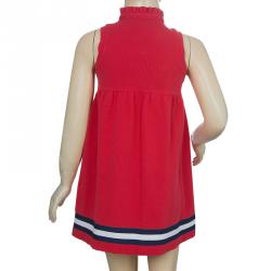 Pre Owned Ralph Lauren Red Sleeveless T-Shirt Dress 4 Yrs