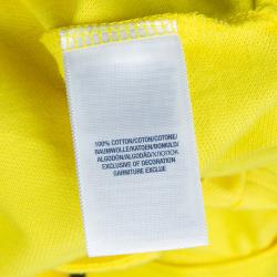 Pre Owned Ralph Lauren Yellow Polo T-Shirt 4 Yrs