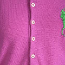 Ralph Lauren Pink Cotton Polo Dress 12 Yrs